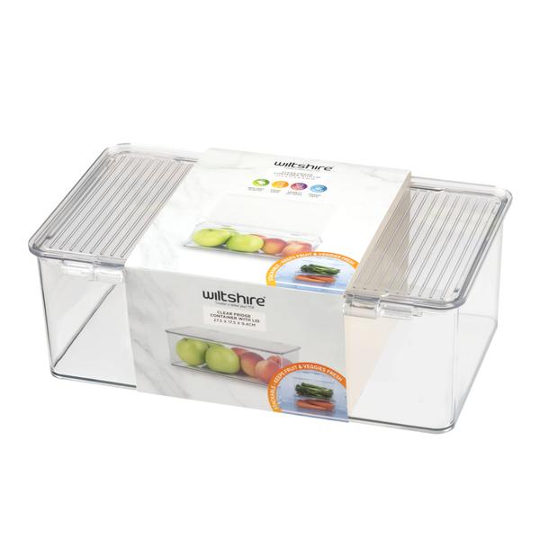 Clear Container with Lid - Short