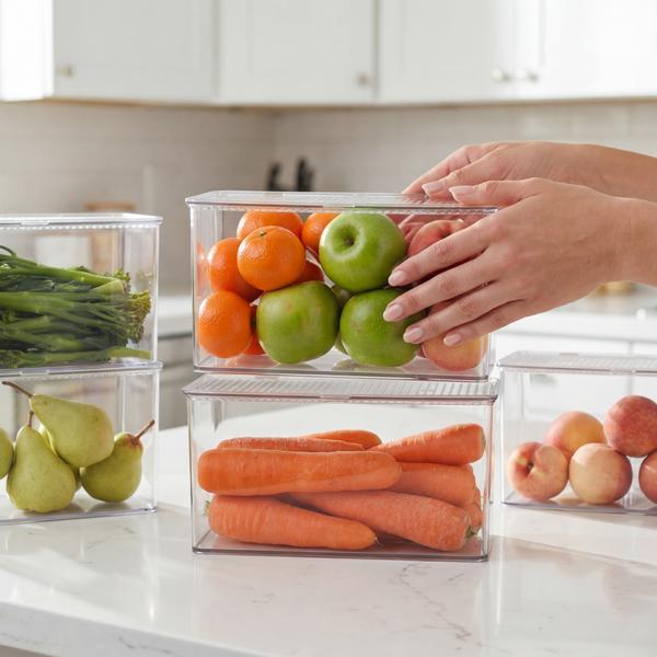 Clear Container with Lid - Short
