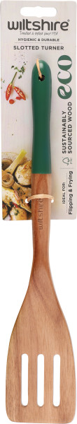 Eco Wooden Slotted Turner - Pine