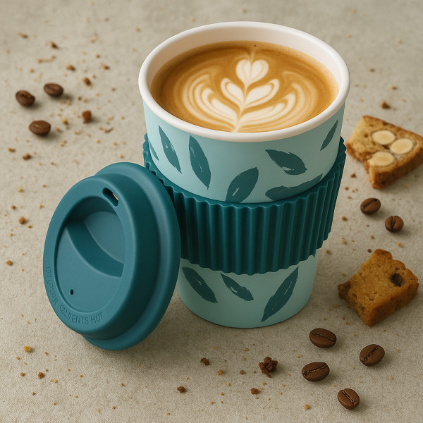 Travel Mug Reusable 340ml Assorted Colours