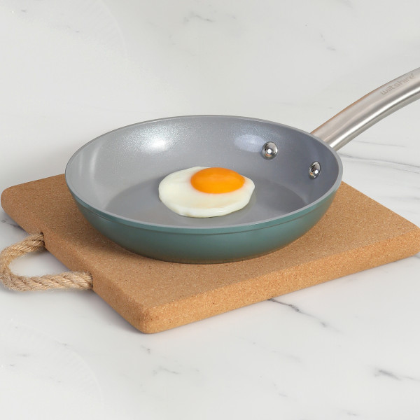 Deluxe Cork Trivet with Rope Handle Square 24 x 2cm